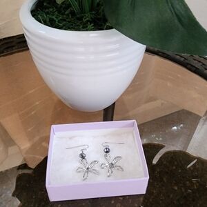 Cute Dangle Flower Earrings